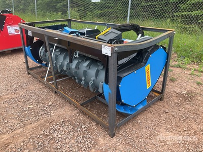 2026 Raytree RMDM72SS 72 in Drum Skid Steer Mulcher (Unused)