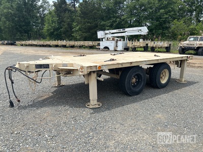 Utility Tool & Body MI061A1 Flatbed Trailer