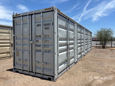 2026 40 ft High Cube Multi-Door Storage Container