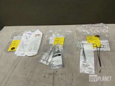 (5) Pulse Co-Oximeter Sensors, (5) Gastrointestinal Clamps & Assorted Items