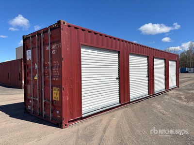 2010 40 ft High Cube Multi-Door Storage Container