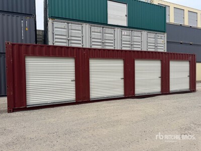 40 ft Multi-Door Storage Container