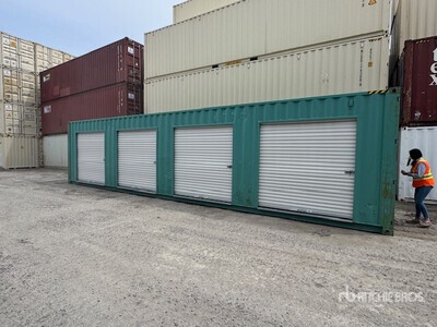 40 ft Multi-Door Storage Container
