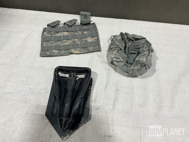 (98) Canteen Pouches, (81) M4 Three Mag Pouches & (98) Entrenching Tools
