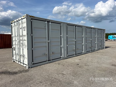 2026 40 ft High Cube Multi-Door Storage Container