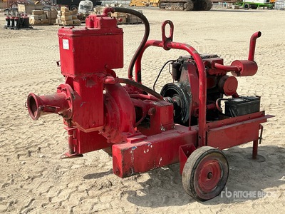 Trailer-Mounted Water Pump