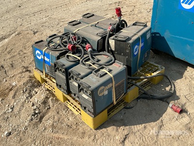 Quantity of (8) Miller Electric Welder