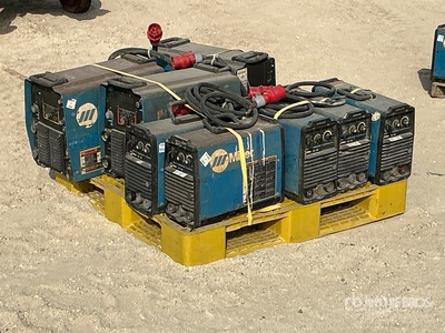 Quantity of (8) Miller Electric Welder