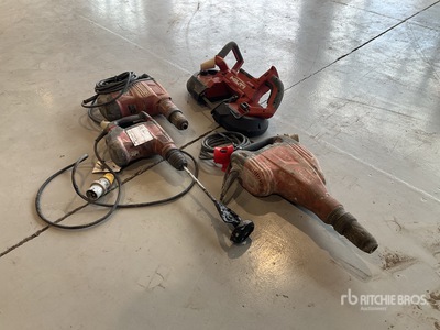 Quantity of (4) Hilti Quantity of hand tools