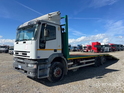 2002 Iveco Magirus 6x2 Flatbed Truck