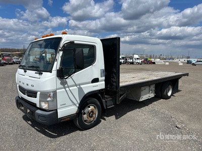 2015 Mitsubishi Fuso FE180 Flatbed Truck