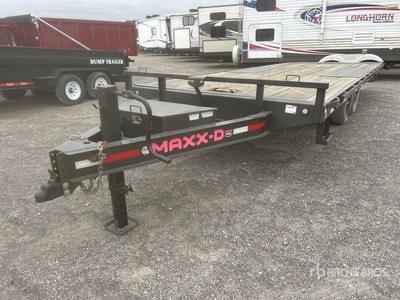 2021 MAXX-D 22 ft T/A Hydraulic Tilt Deck Trailer
