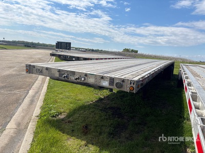 2007 Wilson CF-900 48 ft T/A Spread Axle Flatbed Trailer