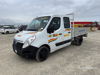 2018 Opel Movano Crew Cab Camion à Plateau