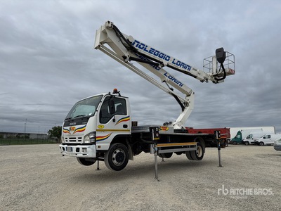 2007 GSR E269P 26 m on 2007 Isuzu NQR75-190 4x2 Camion Nacelle