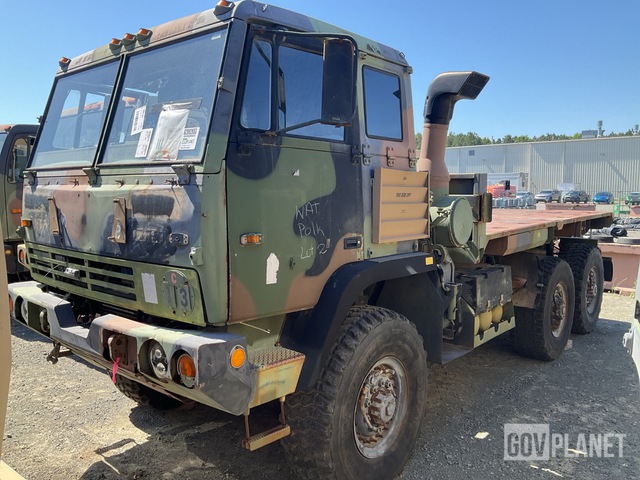 1995 Stewart & Stevenson M1093 MTV 6x6 Cargo Truck