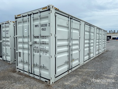 2026 40 ft High Cube Multi-Door Storage Container