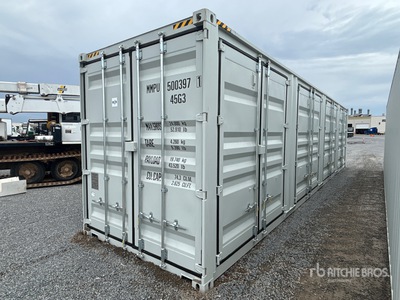 2026 40 ft High Cube Multi-Door Storage Container