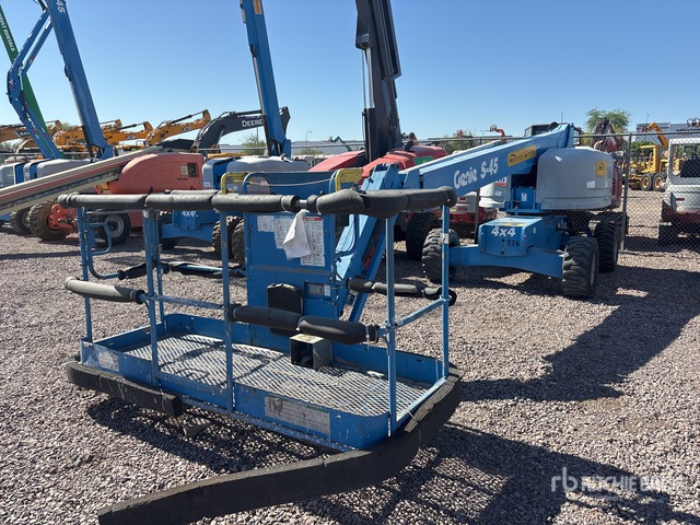 2017 Genie S45 4WD Diesel Telescopic Boom Lift | Ritchie Bros. Auctioneers