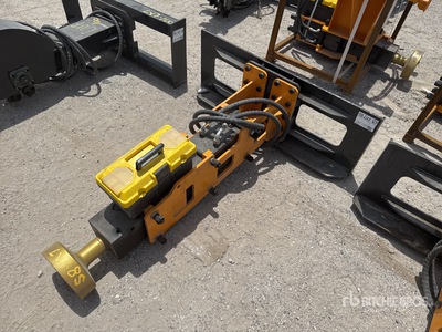 2026 GIYI GY-D680 56 in Skid Steer Post Driver (Unused)