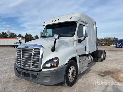 2017 Freightliner Cascadia 125 6x4 T/A Sleeper Truck Tractor