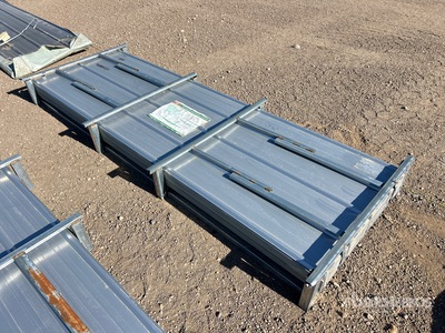 Quantity of (200) 2025 KJ K0310 Galvanized Corrugated Steel Sheets (Unused)