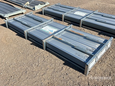 Quantity of (200) 2025 KJ K0310 Galvanized Corrugated Steel Sheets (Unused)