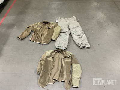 (47) Cold Weather Jackets & (6) Pairs of Extreme Cold Weather Trousers