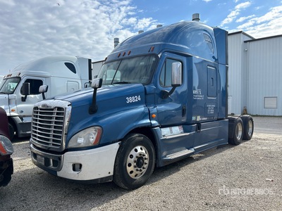 2017 Freightliner Cascadia 125 6x4 Tracteur Routier Couchette
