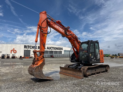 2017 Hitachi ZX135US-6 Tracked Excavator