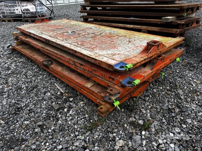 Quantity of (2) Set of 2 trench shores 3000 x1200