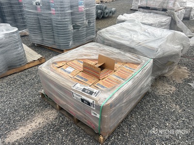 Quantity of (2) Pallets of Turff Nail Bright 6 in. 50lb Nails