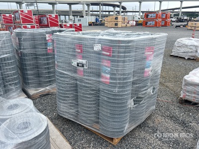 Quantity of (9) Rolls Of Fencing