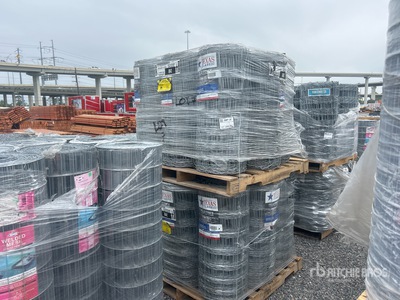 Quantity of (2) Pallets of Rolls Of Field Fence
