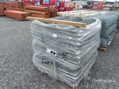 Quantity of (9) Rolls Of Chainlink Fence
