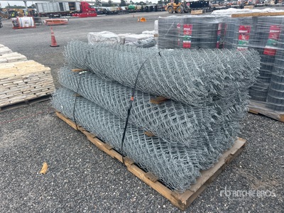 Quantity of (9) Rolls Of Chainlink Fence