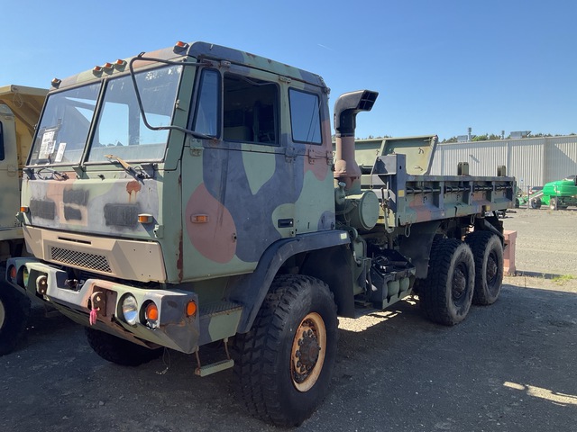 1997 Stewart & Stevenson M1094 6x6 MTV 6x6 Dump Truck