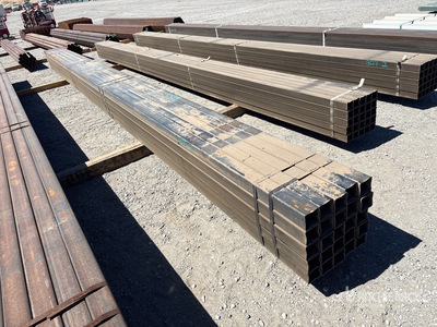 Quantity of (25) BDL 2 7/8 in Square BLK Schedule 10 x 24 ft Steel Pipe