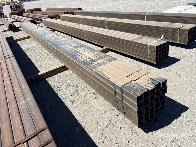 Quantity of (25) BDL 2 7/8 in Square BLK Schedule 10 x 24 ft Steel Pipe