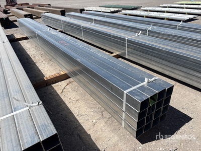 Quantity of (16) BDL 4 in SỌ 11 GA Galvanized BLKX 20 ft Steel Pipe