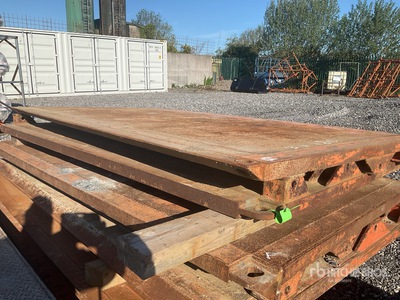 Quantity of (2) 2 Sets of trench shores 3000 x 1800