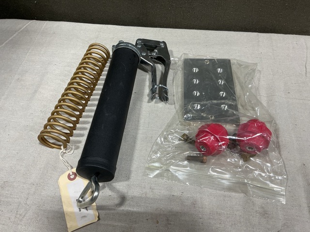 (26) Conductor Buses, (12) Springs, (5) Lubricating Guns & Assorted Items