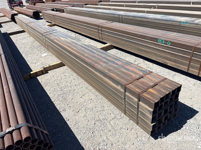 Quantity of (25) BDL 2 7/8 in Square BLK Schedule 10 x 24 ft Steel Pipe