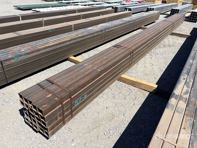 Quantity of (25) BDL 2 7/8 in Square BLK Schedule 10 x 24 ft Steel Pipe