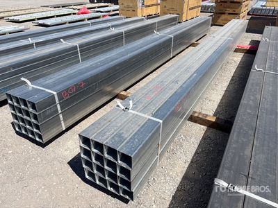 Quantity of (16) BDL 4 in SỌ 11 GA Galvanized BLKX 20 ft Steel Pipe