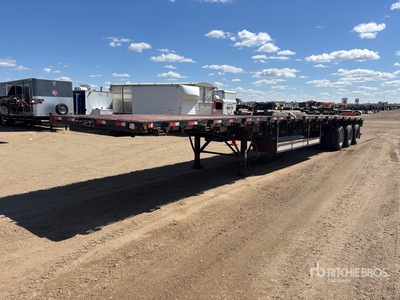 2008 Lode King 53 ft Tri/A مقطورة مسطحة