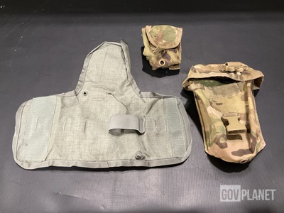 (33) Hand Grenade Pouches, (14) First Aid Kit Pouches & Assorted Items