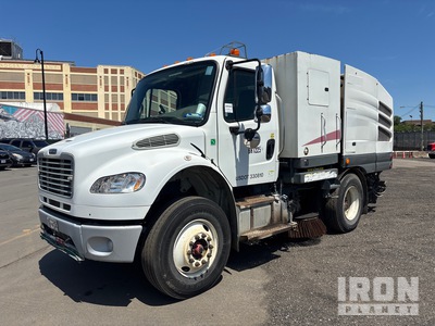 2014 Elgin on 2015 Freightliner M2 106 Sweeper Truck