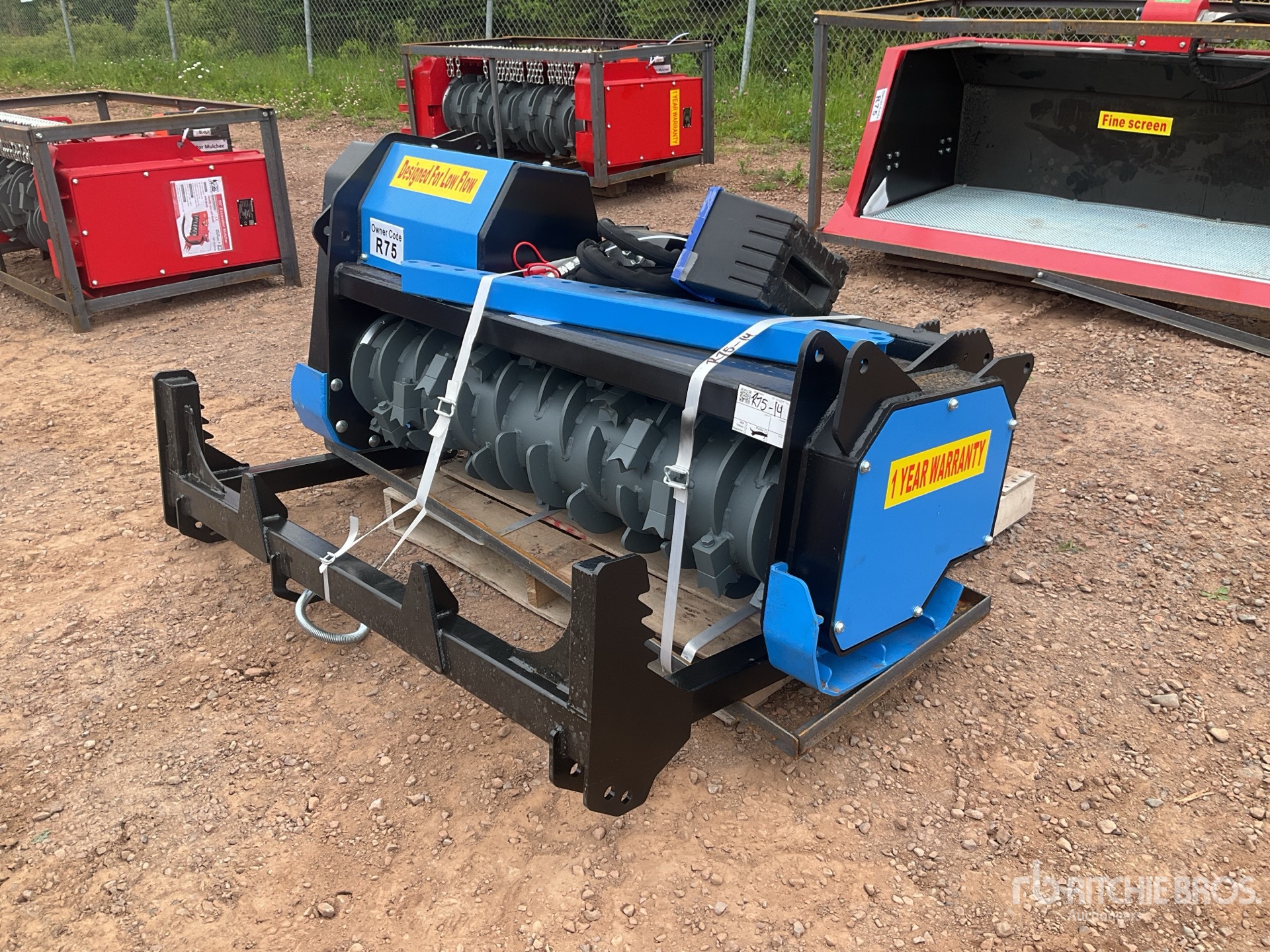 2026 Raytree RMBD50 50 in Drum Skid Steer Mulcher (Unused)