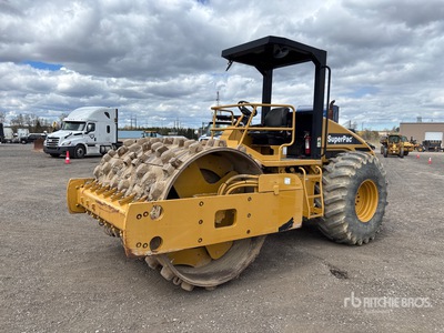2001 Super Pac 8410 Padfoot Drum Compactor